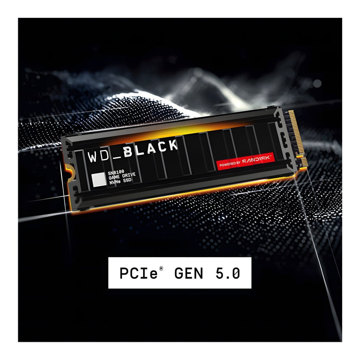 WD Black SN8100 2TB M.2 PCIe 5.0 NVMe 3D TLC NAND Internal SSD WDS200T1XHM