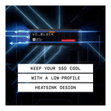 WD Black SN8100 2TB M.2 PCIe 5.0 NVMe 3D TLC NAND Internal SSD WDS200T1XHM