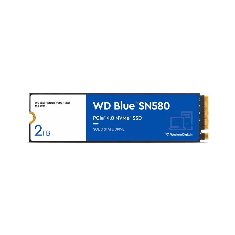 WD Blue SN580 2TB PCI Express M.2 TLC NVMe Internal SSD WDS200T3B0E