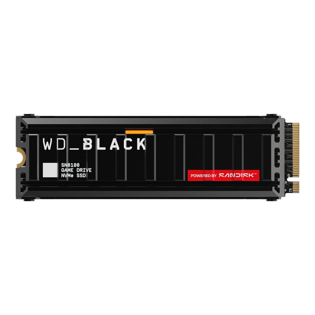 WD BLACK SN8100 M.2 4TB PCIe 5.0 NVMe Internal SSD WDS400T1XHM
