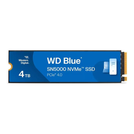 WD Blue SN5000 M.2 4TB PCIe 4.0 NVMe Internal SSD WDS400T4B0E