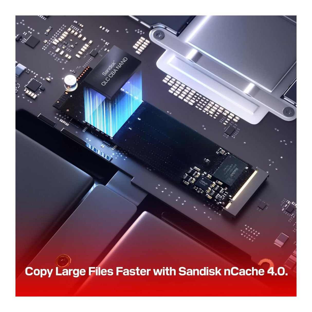 WD Blue SN5100 4TB M.2 NVMe PCIe 4.0 Internal SSD WDS400T5B0E