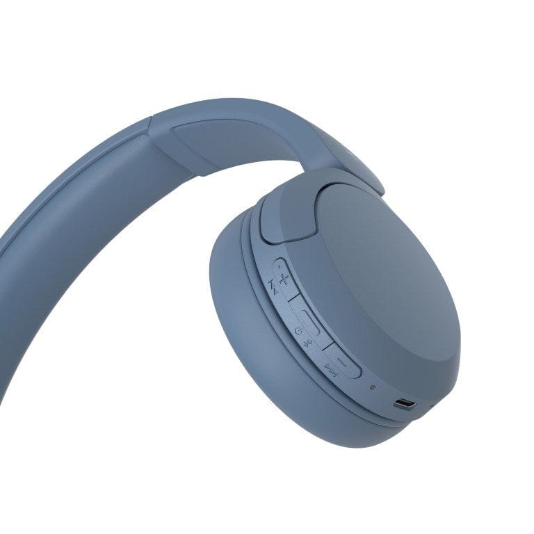 Sony CH520 Wireless Bluetooth On-Ear Headset Blue WH-CH520/LZE