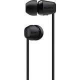 Sony WI-C200 Wireless Earphones with Magnetic Housing - Black WI-C200