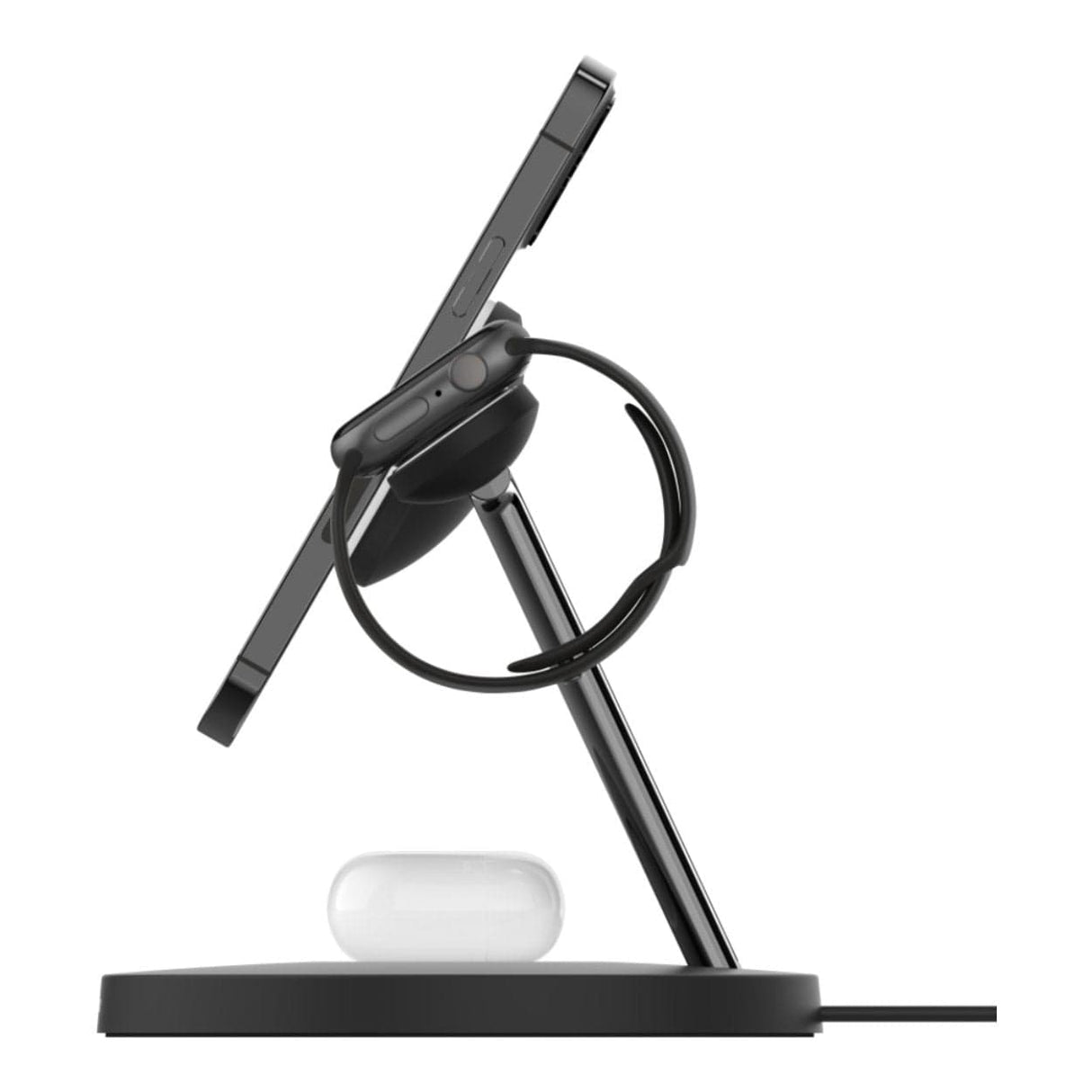 Belkin MagSafe 3-in-1 Charging Stand 15W Black WIZ017VFBK-APL
