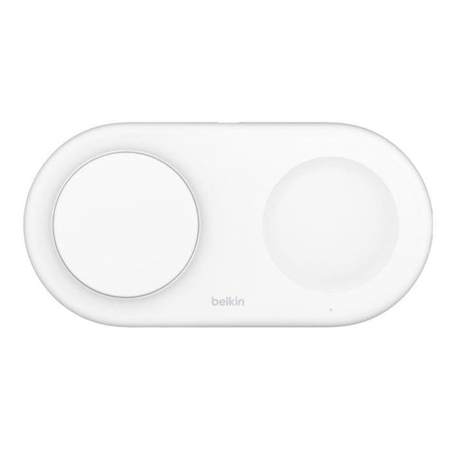 Belkin BoostCharge 2-in-1 Wireless Charging Pad with USB-C - White WIZ021VFWH