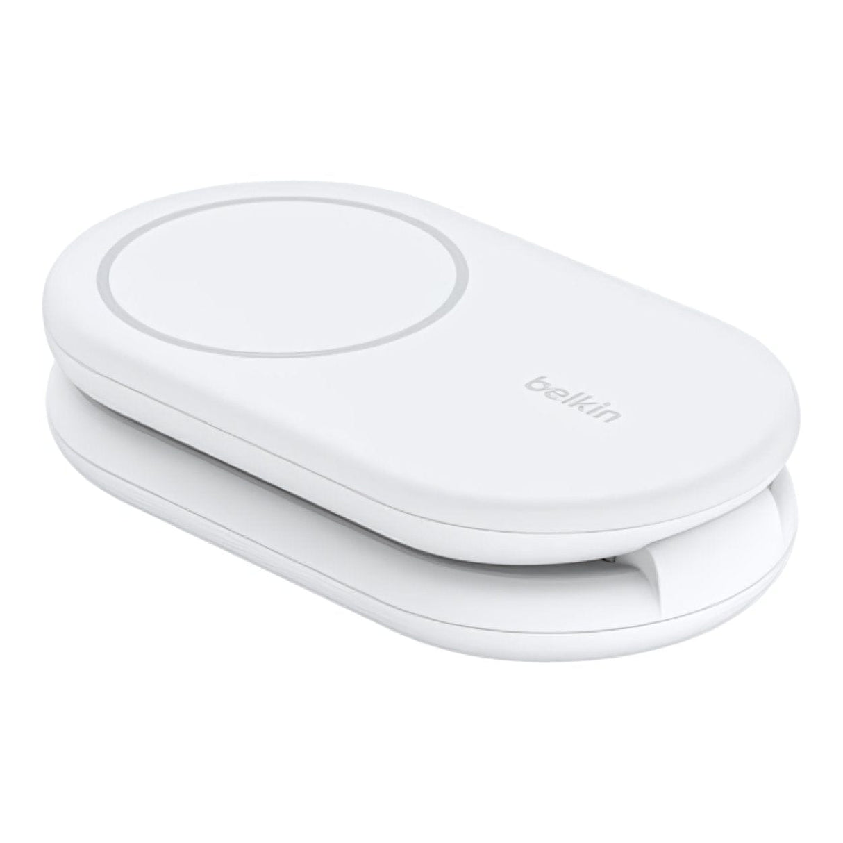Belkin BoostCharge 2-in-1 Convertible Magnetic Foldable Wireless Charger Stand - White WIZ028VFWH