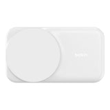 Belkin UltraCharge 25W 3-in-1 Qi2 Square Magnetic Charger White WIZ036KQWH