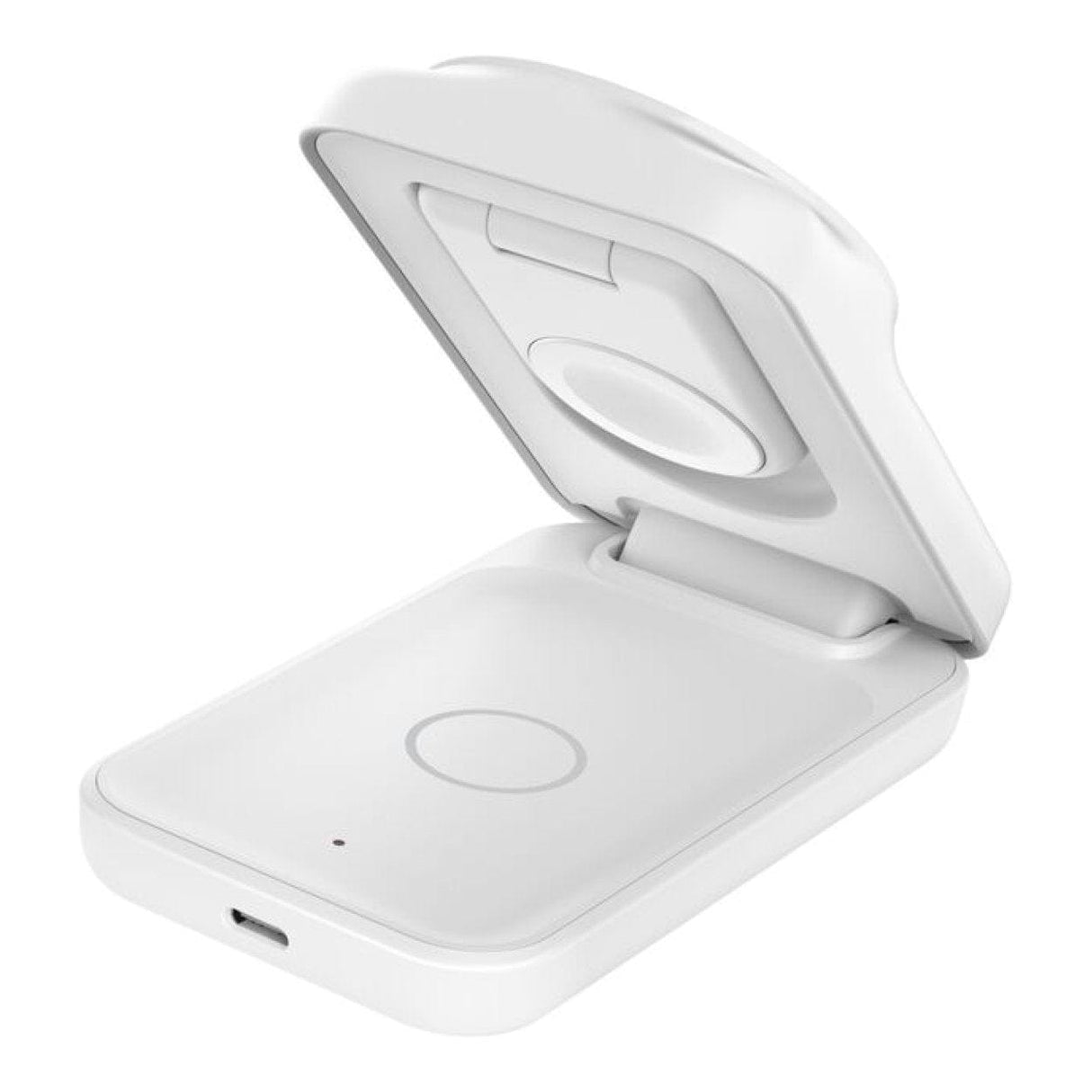 Belkin UltraCharge 25W 3-in-1 Qi2 Square Magnetic Charger White WIZ036KQWH