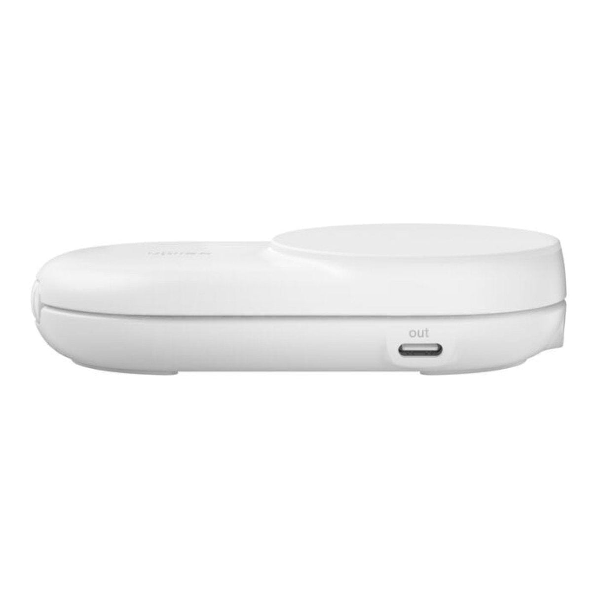 Belkin UltraCharge 25W 2-in-1 Qi2 Round Magnetic Charger White WIZ039KQWH