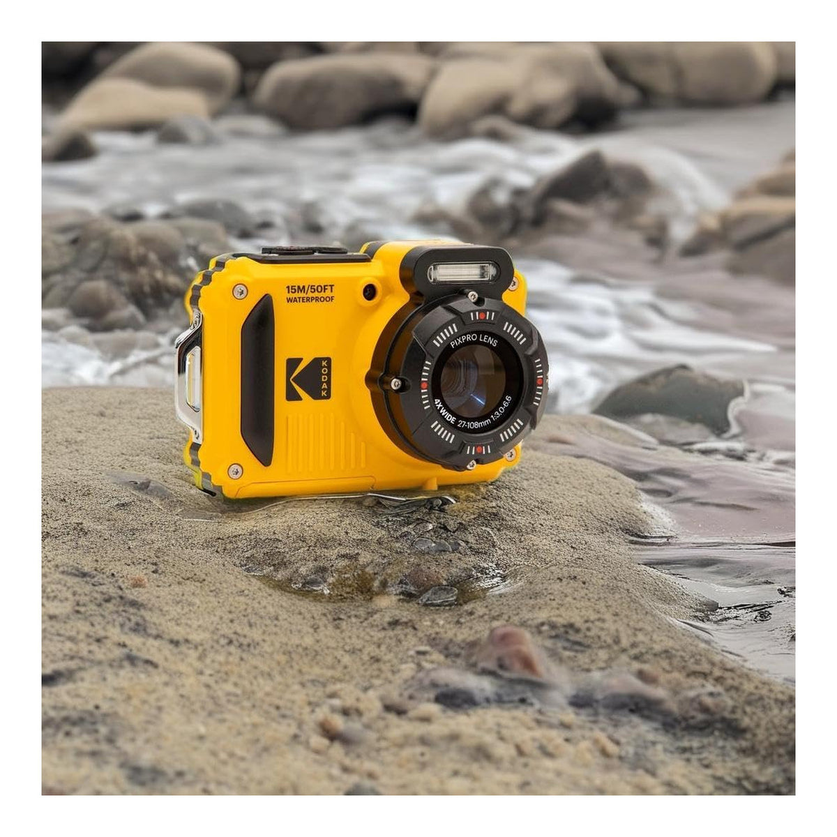 Kodak PIXPRO WPZ2YL 16MP Waterproof Digital Camera