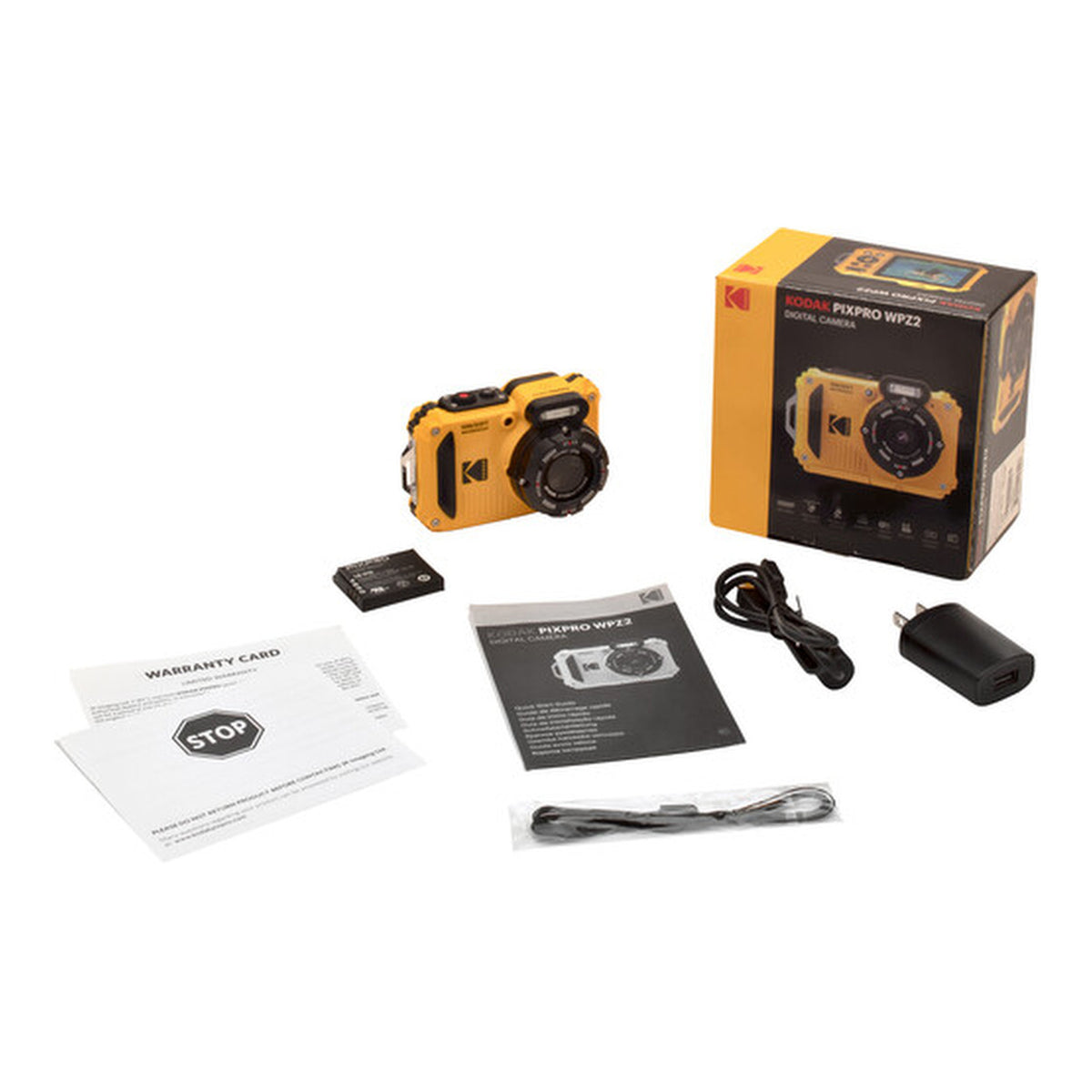 Kodak PIXPRO WPZ2YL 16MP Waterproof Digital Camera