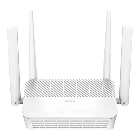 Cudy WR3000S Wi-Fi 6 Mesh Wireless Router - Dual Band 2.4GHz and 5GHz Gigabit - White