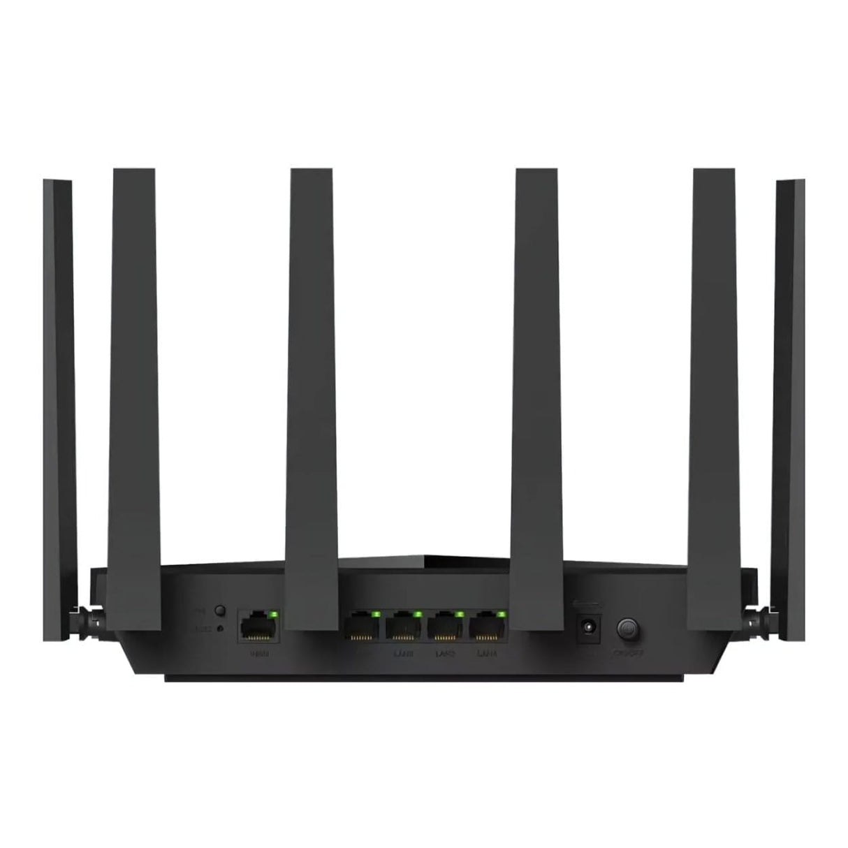 Cudy WR6500 Wireless Router - Dual-band 2.4GHz and 5GHz Gigabit Ethernet Black