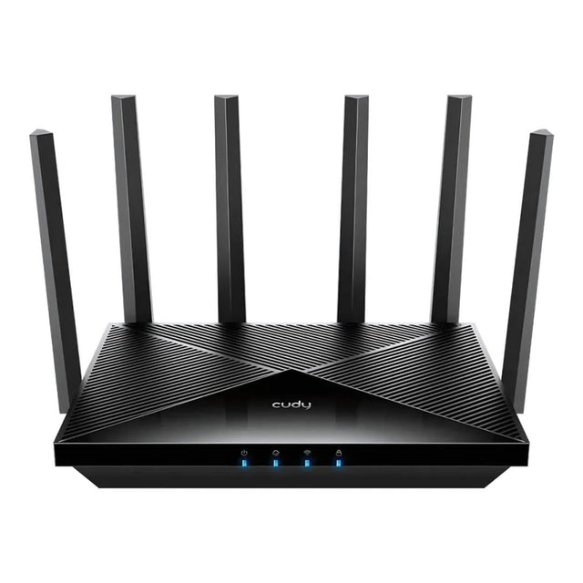 Cudy WR6500 Wireless Router - Dual-band 2.4GHz and 5GHz Gigabit Ethernet Black
