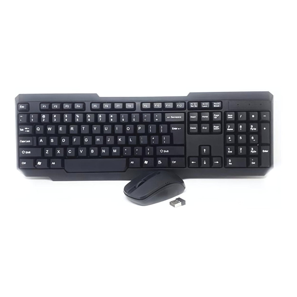 UniQue 104 Keys Wireless USB Keyboard and Mouse Combo WS630+W420