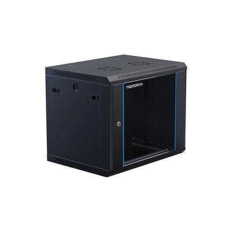 Marsriva WS6409 9U Swing Frame Wall Mount Network Cabinet