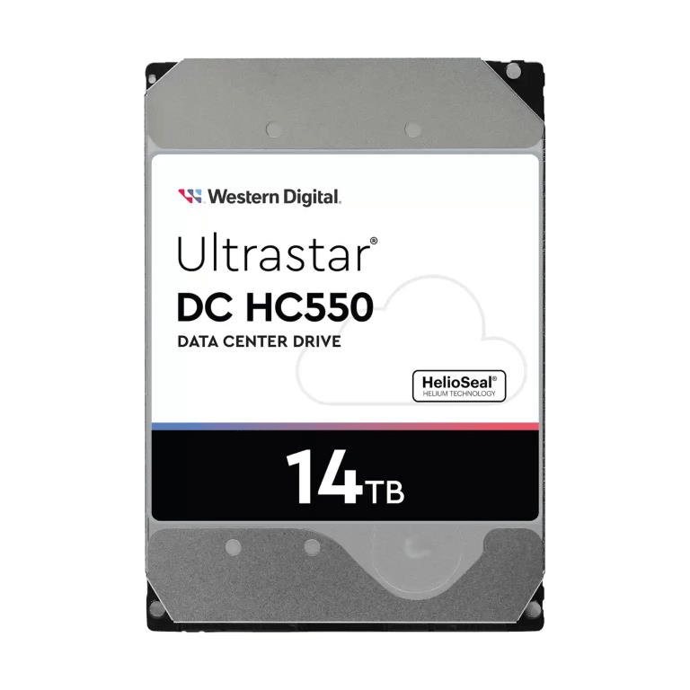 WD Ultrastar DC HC550 3.5-inch 14TB SATA Internal HDD WUH721814ALE6L4