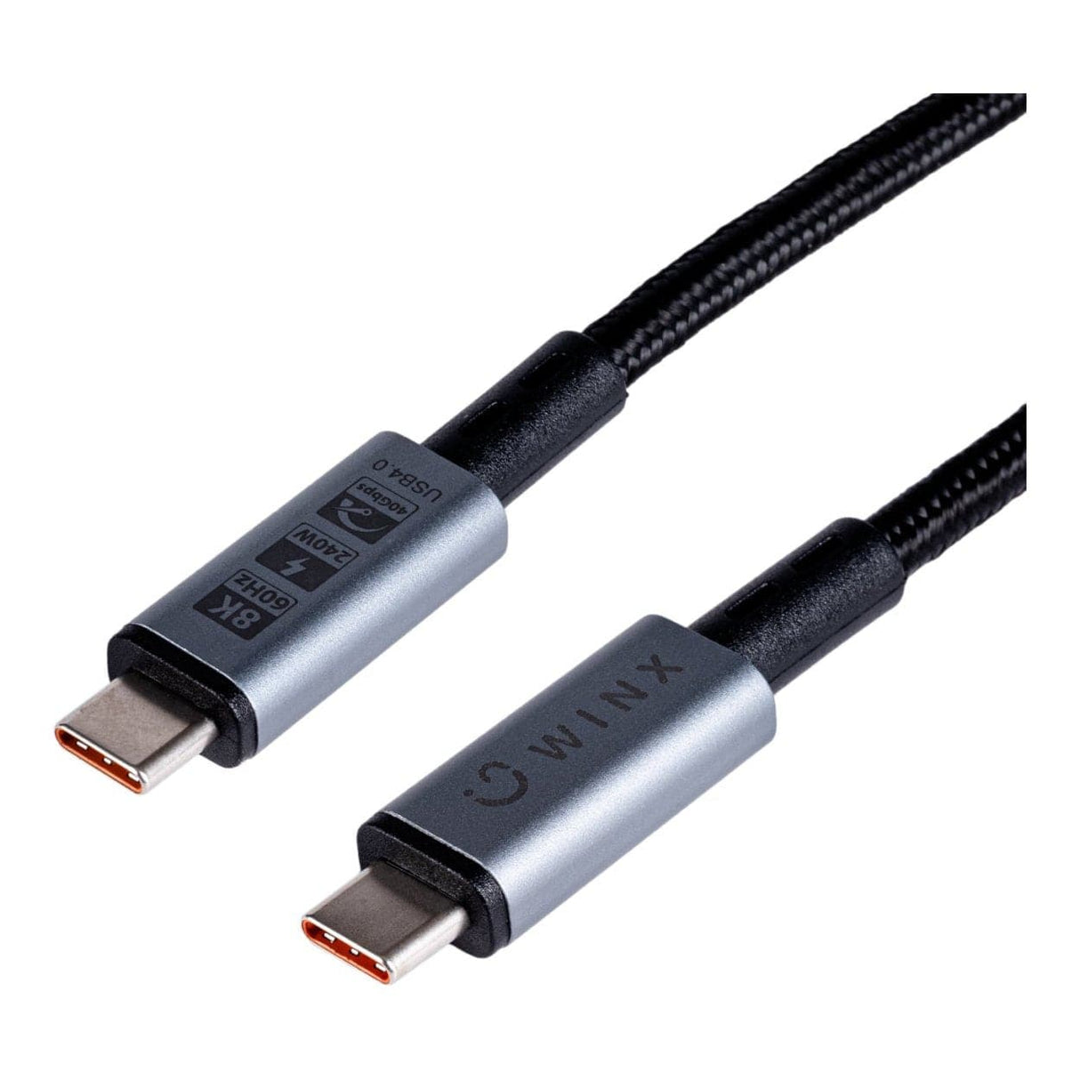 WINX 1m Link Pro 8K USB-C Charging Cable Black WX-CB107
