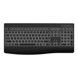 WINX DO Business Backlit Wired Keyboard and Mouse Combo Black WX-CO105