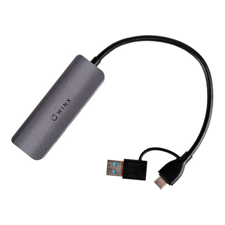 Winx CONNECT Simple 4-in-1 to Type-C USB Hub Silver WX-HB109