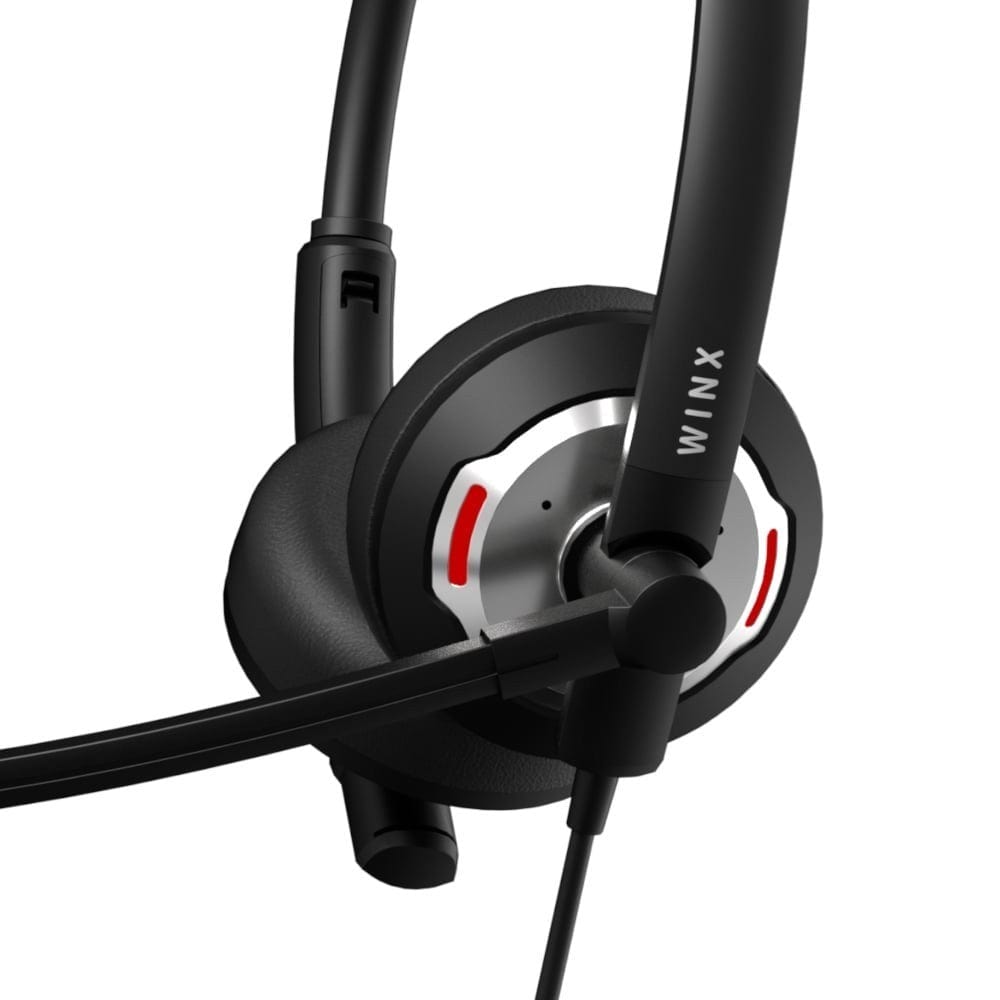 Hs108 Winx Call Pro AI Noise Cancelling Mic Headset WX-HS108 – FirstShop