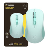 WINX CLICK Easy 1600DPI 2.4GHz Wireless Mouse Green WX-KB112