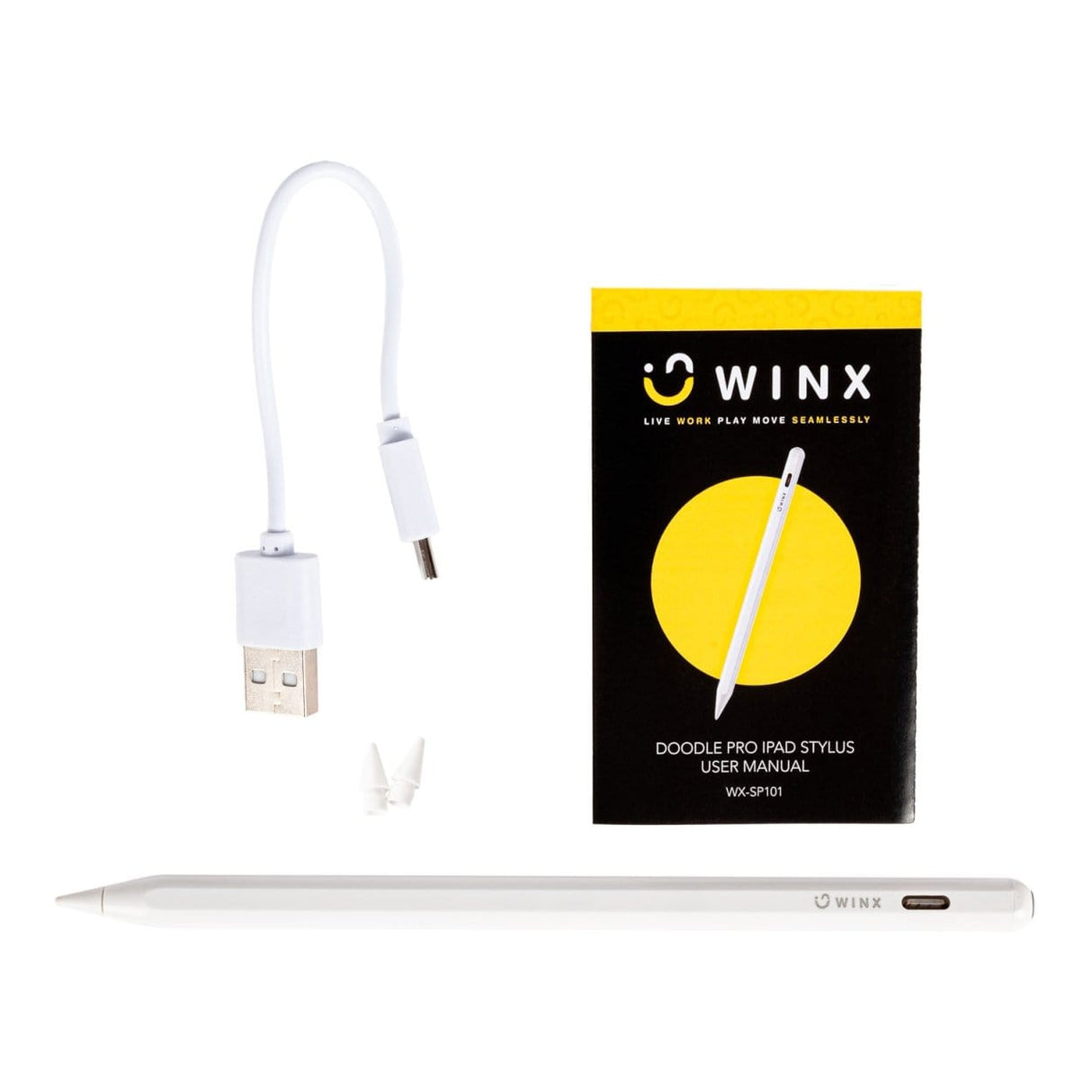 Winx DOODLE Pro iPad Stylus Pen White WX-SP101