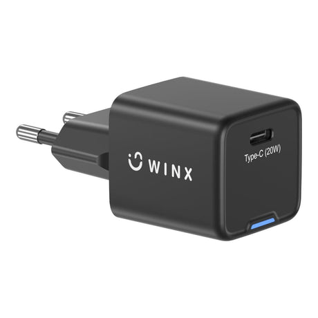 WINX 20W Power Essential Type-C GaN Wall Charger Black WX-WC103
