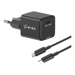 WINX 20W Power Essential Type-C GaN Wall Charger Black WX-WC103