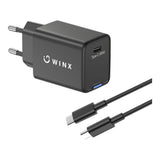 WINX 65W Power Pro Type-C GaN Wall Charger Black WX-WC105