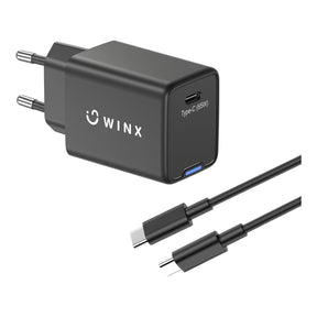 WINX 65W Power Pro Type-C GaN Wall Charger Black WX-WC105