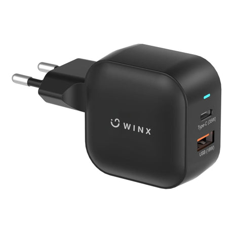 WINX 35W Power More GaN Wall Charger Black WX-WC107