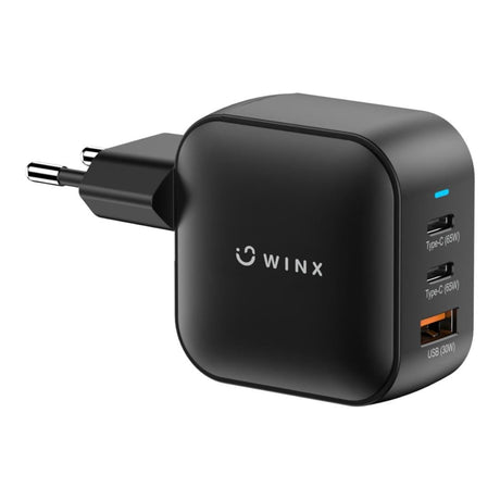 WINX 65W Power Max GaN Wall Charger Black WX-WC108