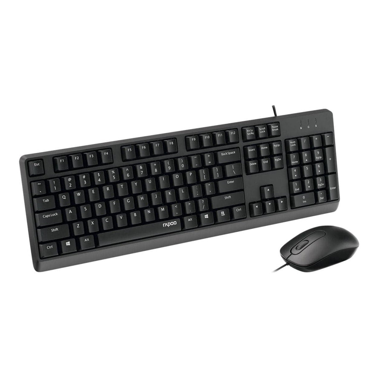 Rapoo X130PRO Wired Keyboard and Mouse Combo