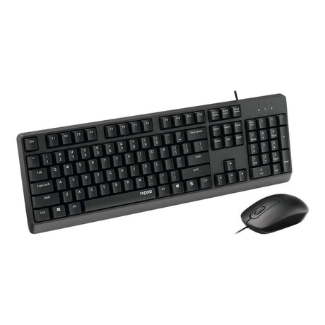 Rapoo X130PRO Wired Keyboard and Mouse Combo