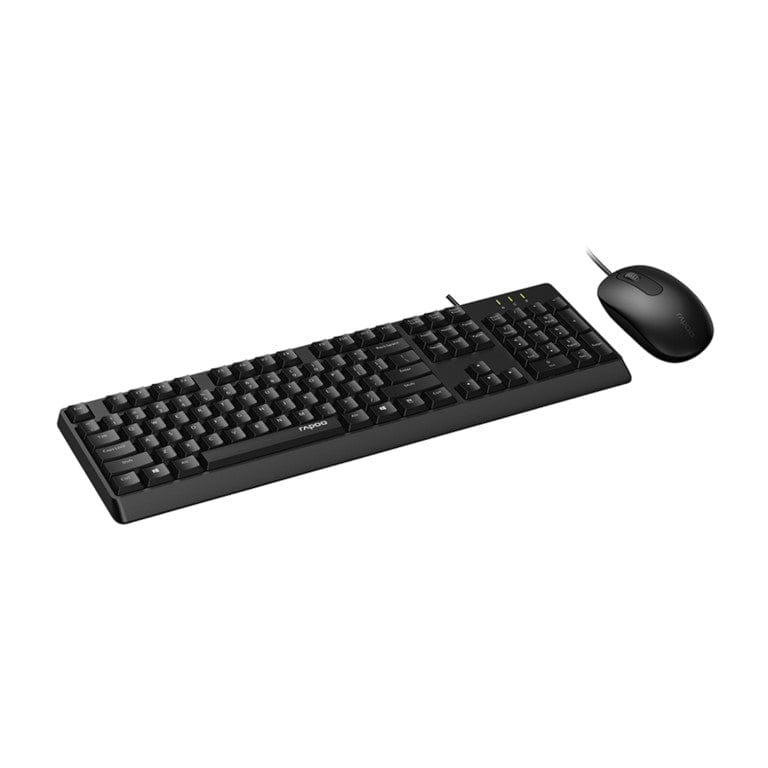 Rapoo X130Pro-US-BLACK Wired Keyboard and Mouse Combo