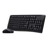 Rapoo Wireless Keyboard and Mouse Black X1800Pro