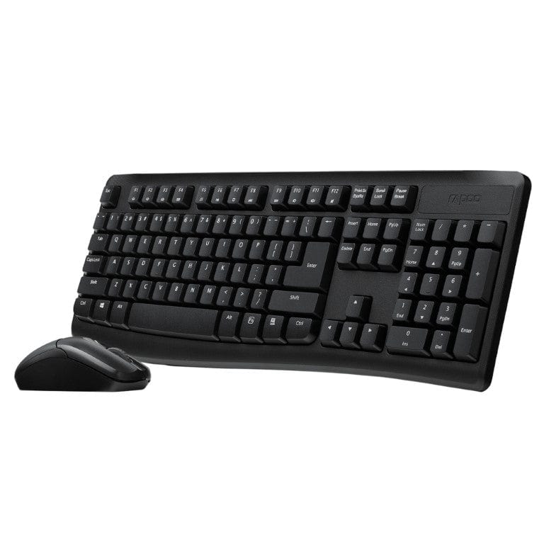Rapoo X1800Pro-US-BLACK Wireless Keyboard and Mouse Combo