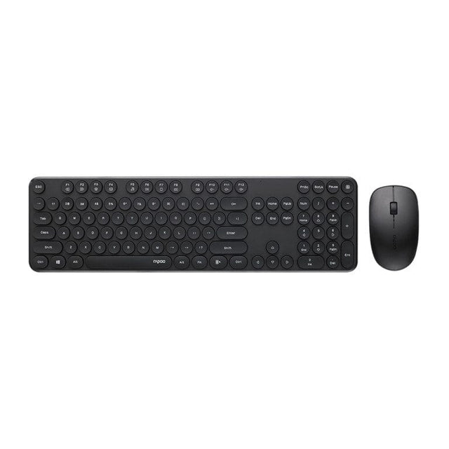 Rapoo X260S-US-BLACK Wireless Keyboard and Mouse Combo