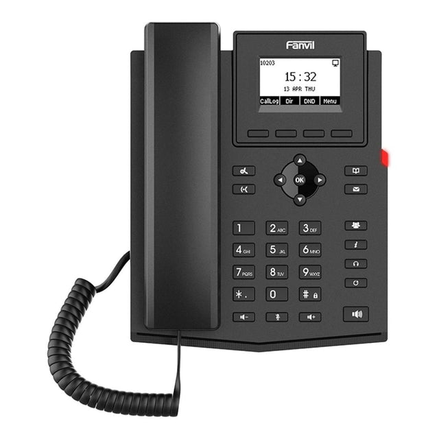 Fanvil 2SIP Entry Level PoE Wi-Fi 4 VoIP Phone X301W