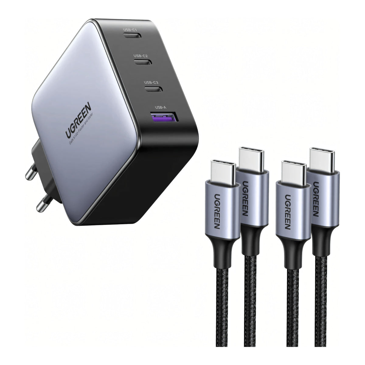 Ugreen GaN X100 4-Port 100W Fast Charger X773-65620B