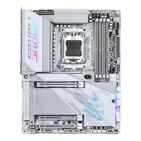 Gigabyte X870E AORUS Pro X3D ICE AMD Socket AM5 ATX Motherboard X870E A PRO X ICE