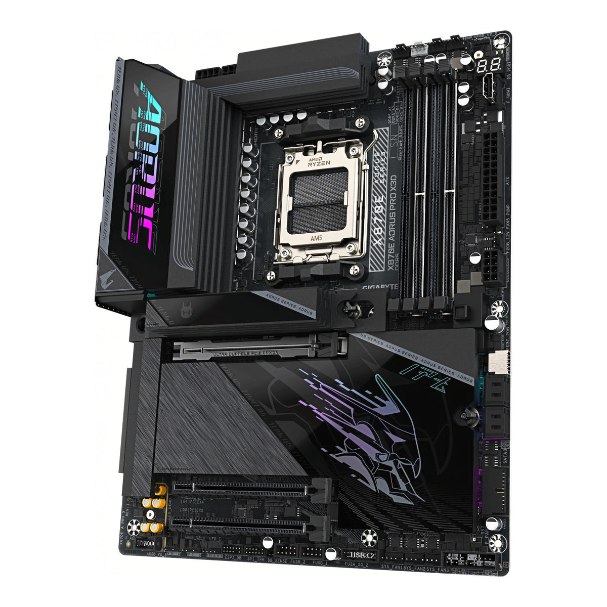 Gigabyte X870E AORUS Pro X3D AMD Socket AM5 ATX Motherboard X870E A PRO X