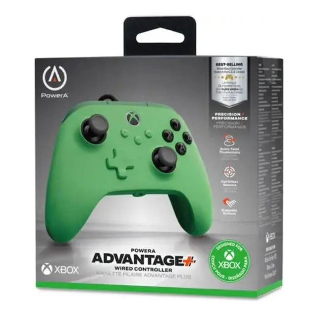 PowerA Advantage Plus Wired Controller for Xbox Series X|S Green Meadow XBGP0470-01