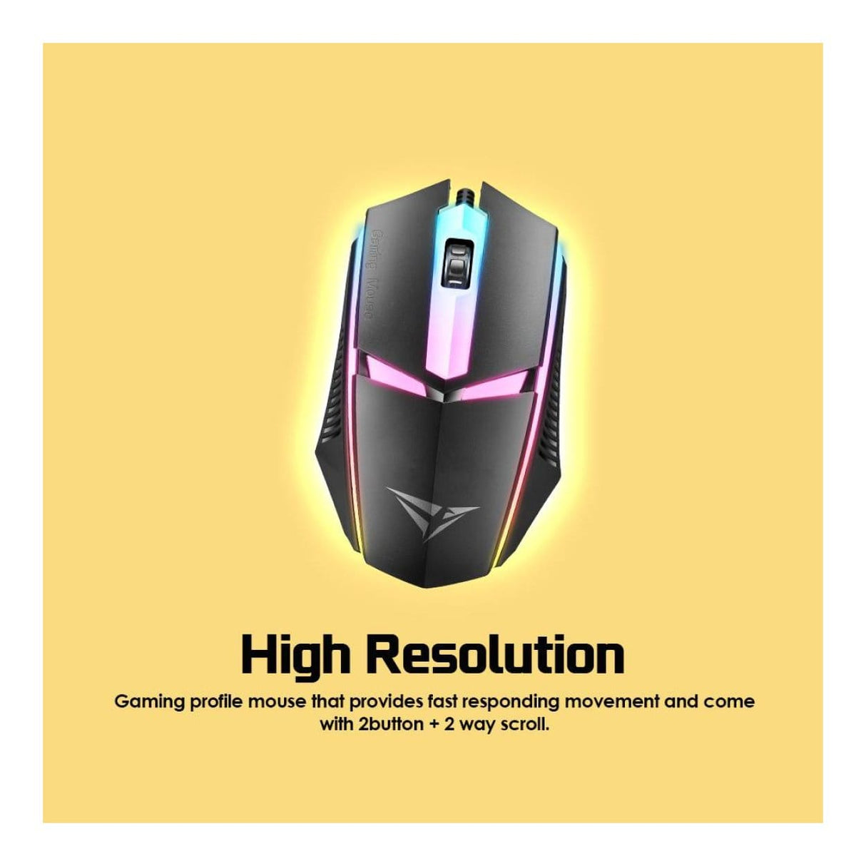Alcatroz X-Craft XC 1000 Gaming USB Wired Keyboard and Mouse Combo Black XC1000BLK