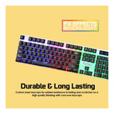 Alcatroz X-Craft XC 1000 Gaming USB Wired Keyboard and Mouse Combo Black XC1000BLK