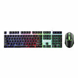 Alcatroz X-Craft XC 1000 Gaming USB Wired Keyboard and Mouse Combo Black XC1000BLK