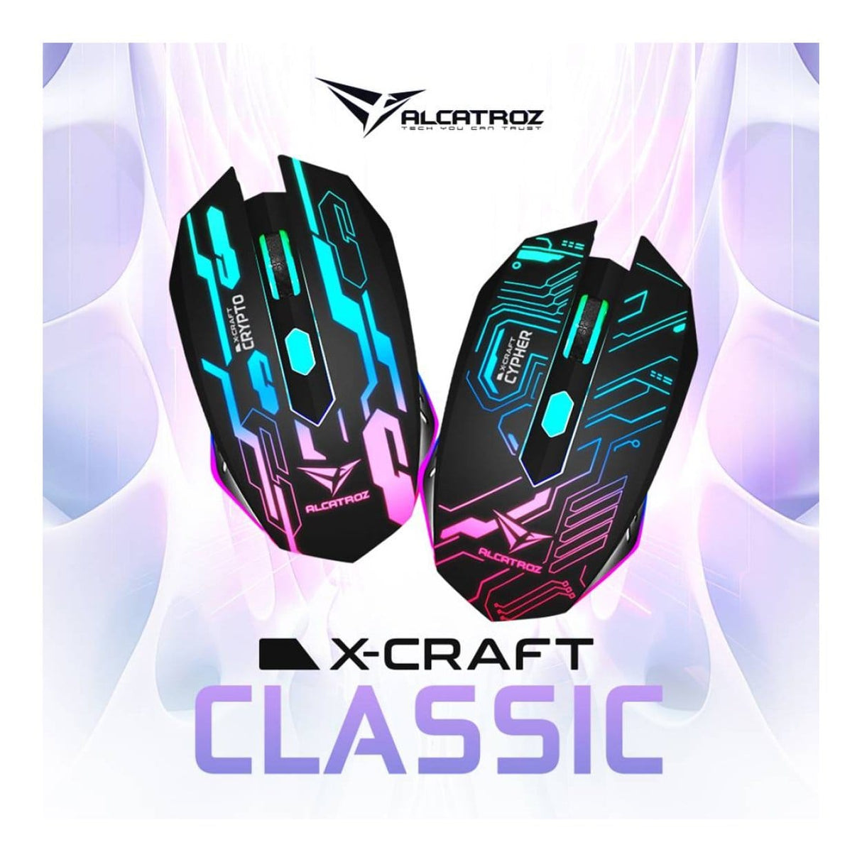 Alcatroz X-Craft Classic Wired Gaming Mouse Cypher XCRAFTCYPHER