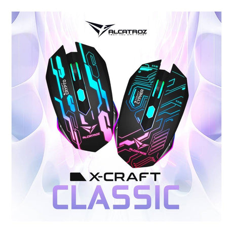 Alcatroz X-Craft Classic Wired Gaming Mouse Cypher XCRAFTCYPHER